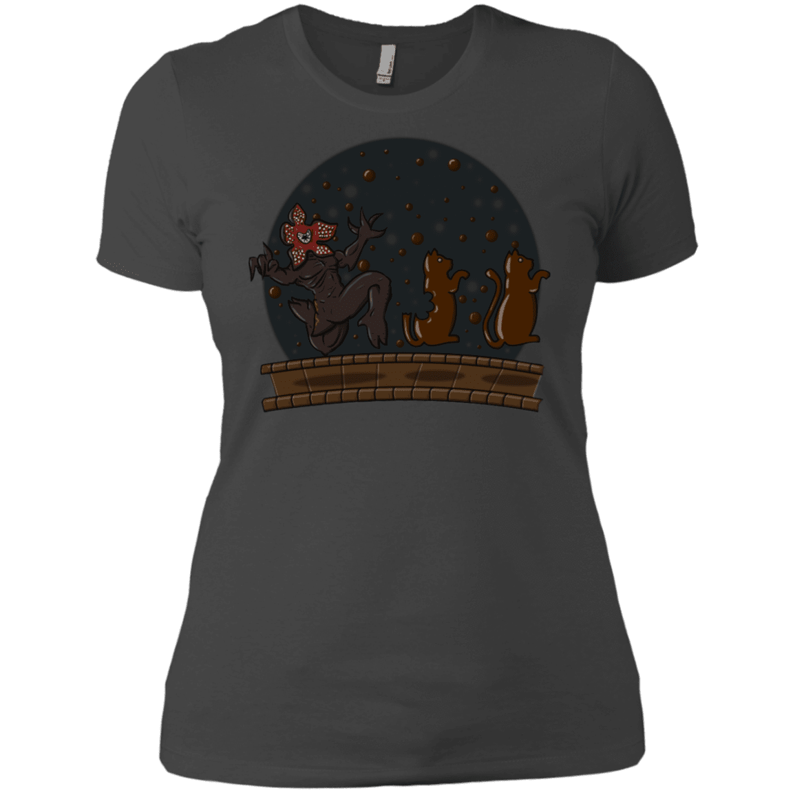 T-Shirts Heavy Metal / X-Small Demogorgon Chocolata Women's Premium T-Shirt