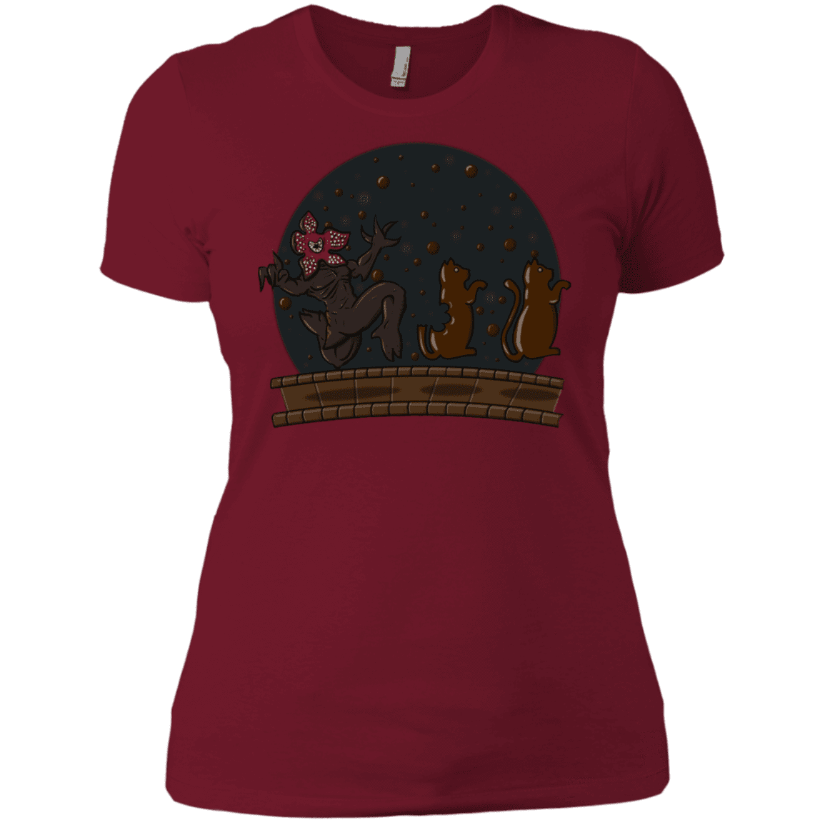 T-Shirts Scarlet / S Demogorgon Chocolata Women's Premium T-Shirt