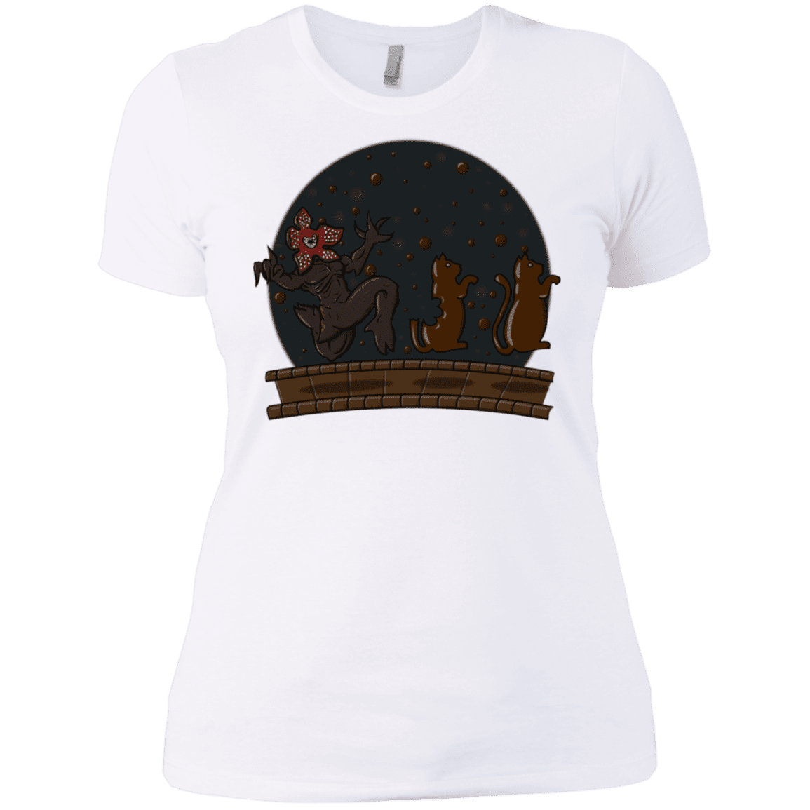 T-Shirts White / X-Small Demogorgon Chocolata Women's Premium T-Shirt