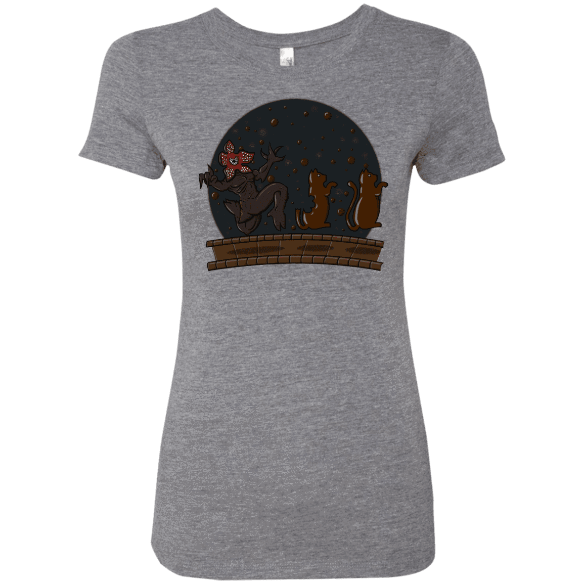 T-Shirts Premium Heather / S Demogorgon Chocolata Women's Triblend T-Shirt