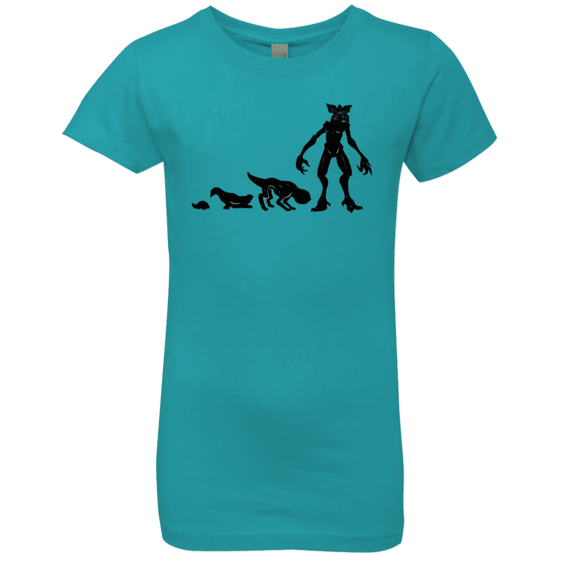 T-Shirts Tahiti Blue / YXS Demogorgon Evolution Girls Premium T-Shirt
