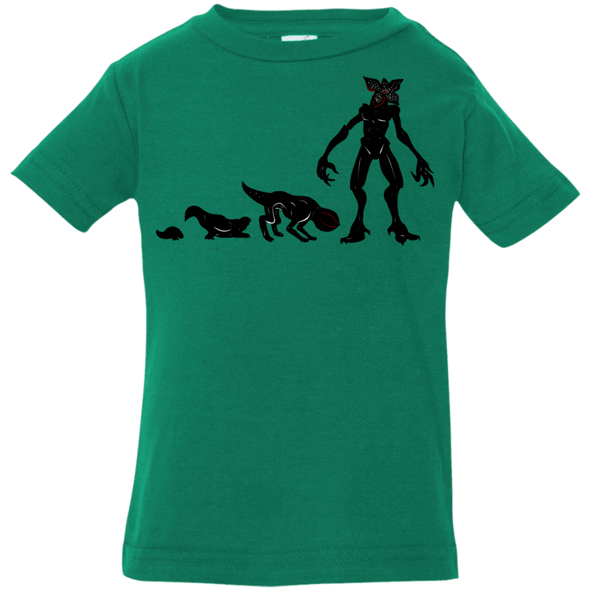 T-Shirts Kelly / 6 Months Demogorgon Evolution Infant Premium T-Shirt