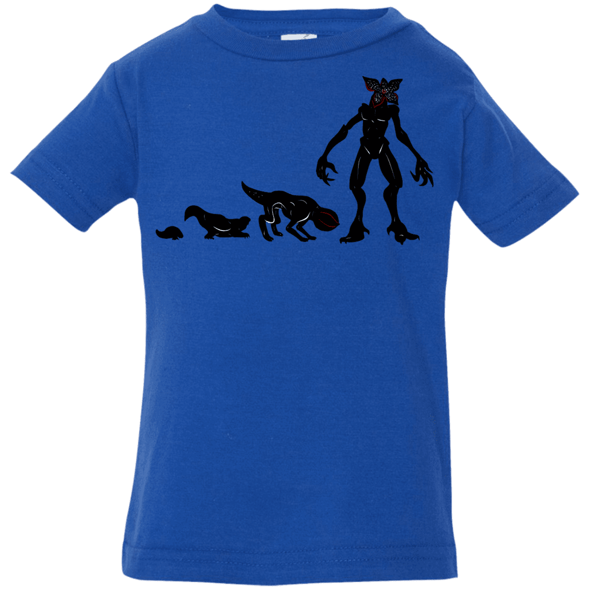 T-Shirts Royal / 6 Months Demogorgon Evolution Infant Premium T-Shirt