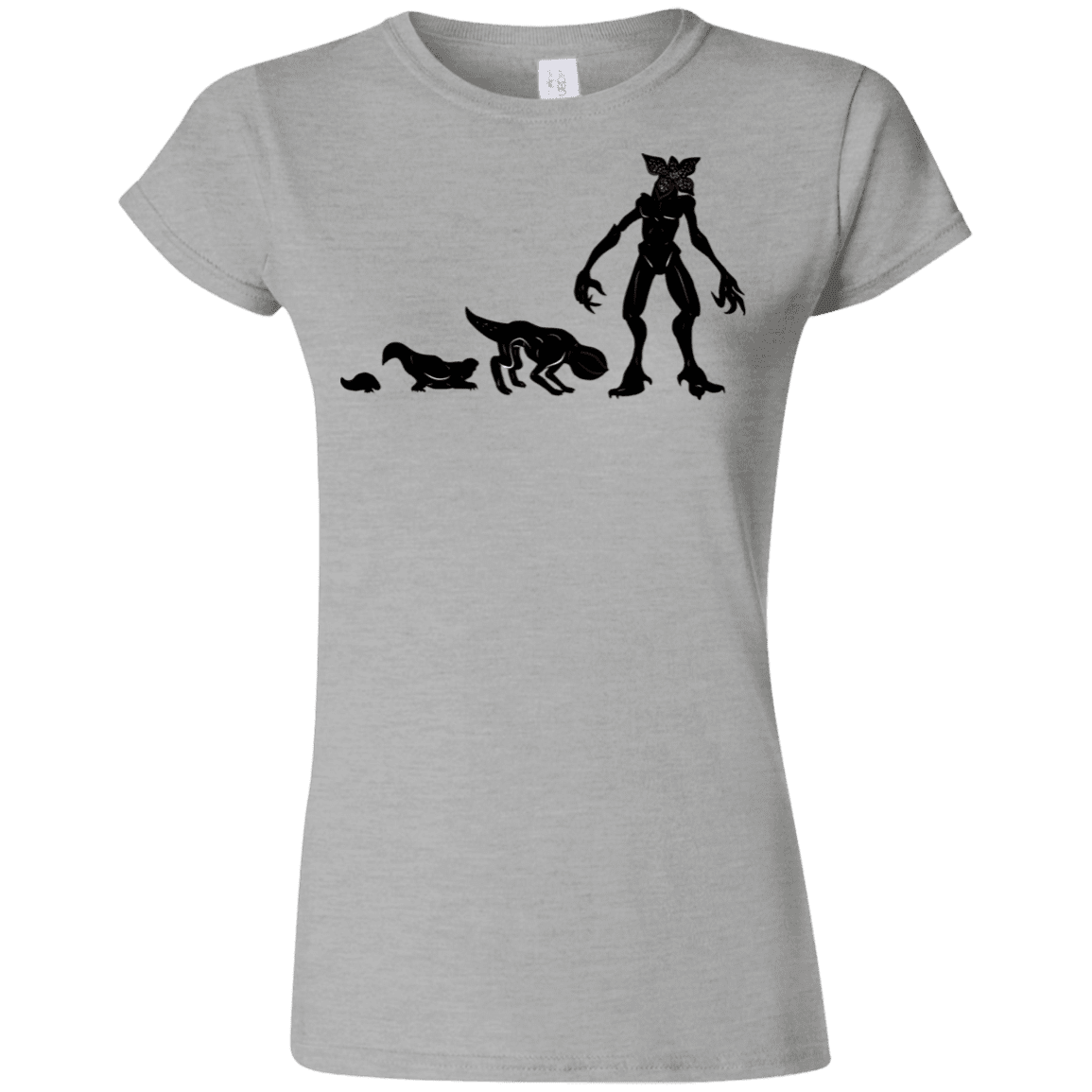 T-Shirts Sport Grey / S Demogorgon Evolution Junior Slimmer-Fit T-Shirt