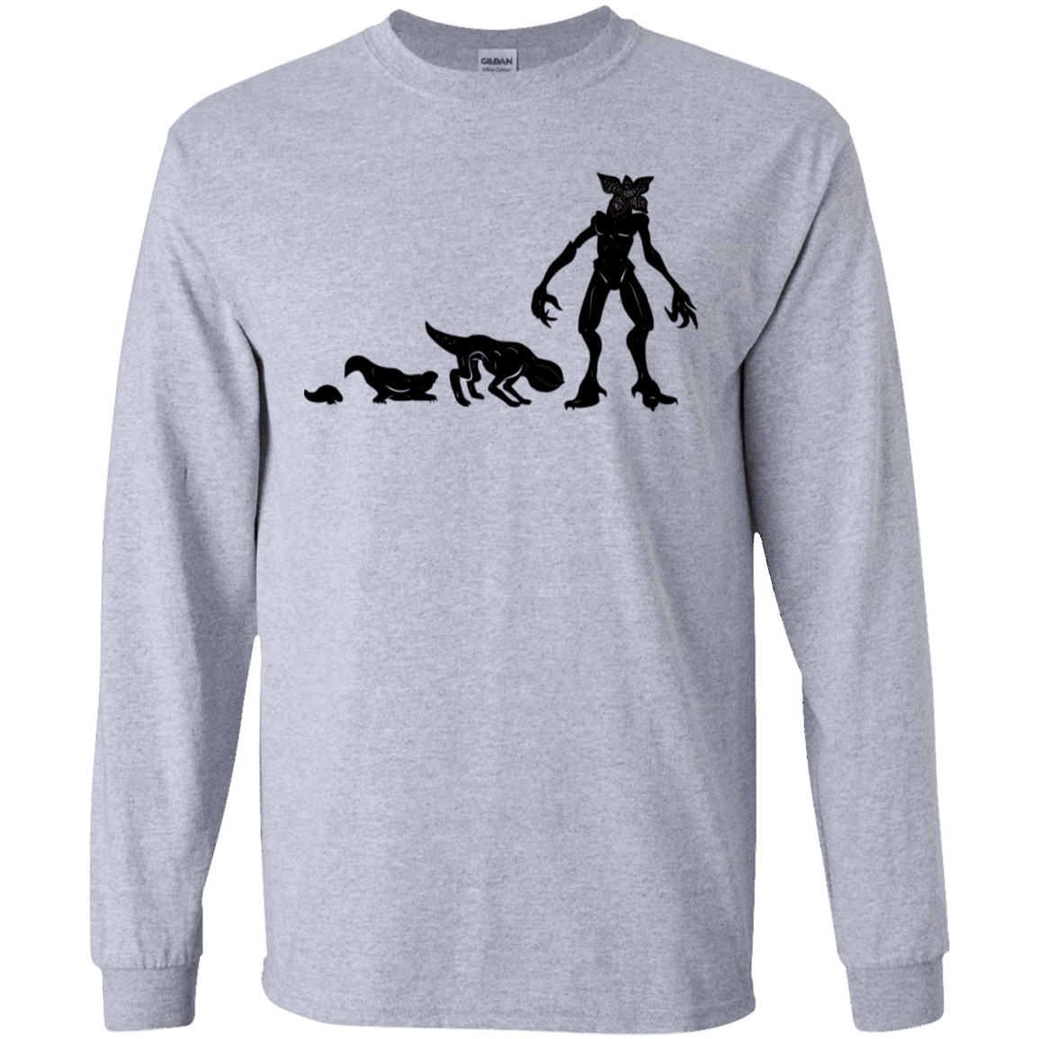 T-Shirts Sport Grey / S Demogorgon Evolution Men's Long Sleeve T-Shirt