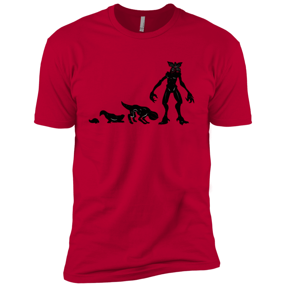 T-Shirts Red / X-Small Demogorgon Evolution Men's Premium T-Shirt