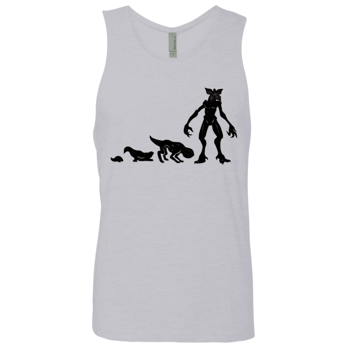 T-Shirts Heather Grey / S Demogorgon Evolution Men's Premium Tank Top