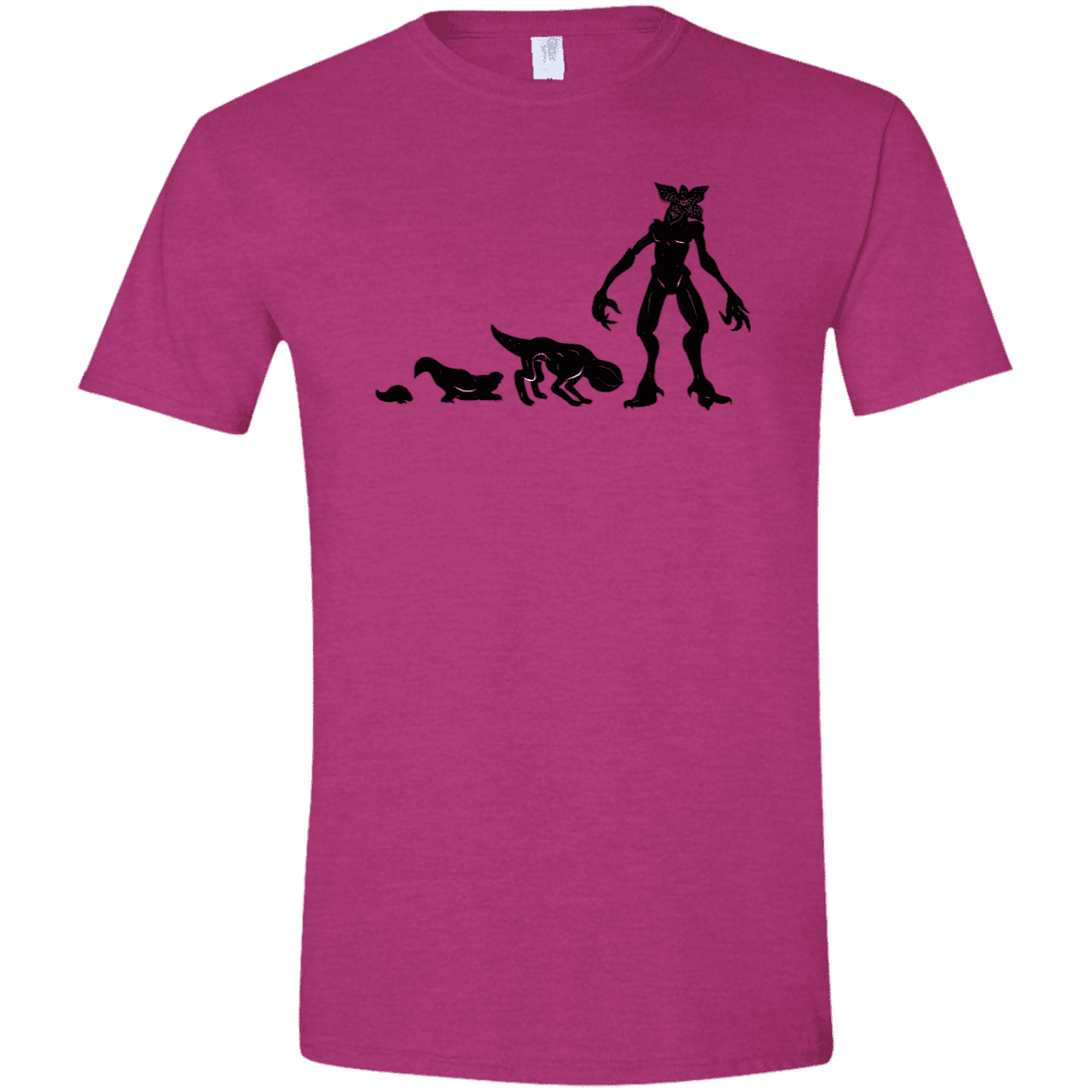 T-Shirts Antique Heliconia / S Demogorgon Evolution Men's Semi-Fitted Softstyle