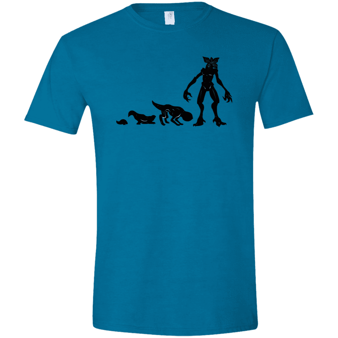 T-Shirts Antique Sapphire / S Demogorgon Evolution Men's Semi-Fitted Softstyle