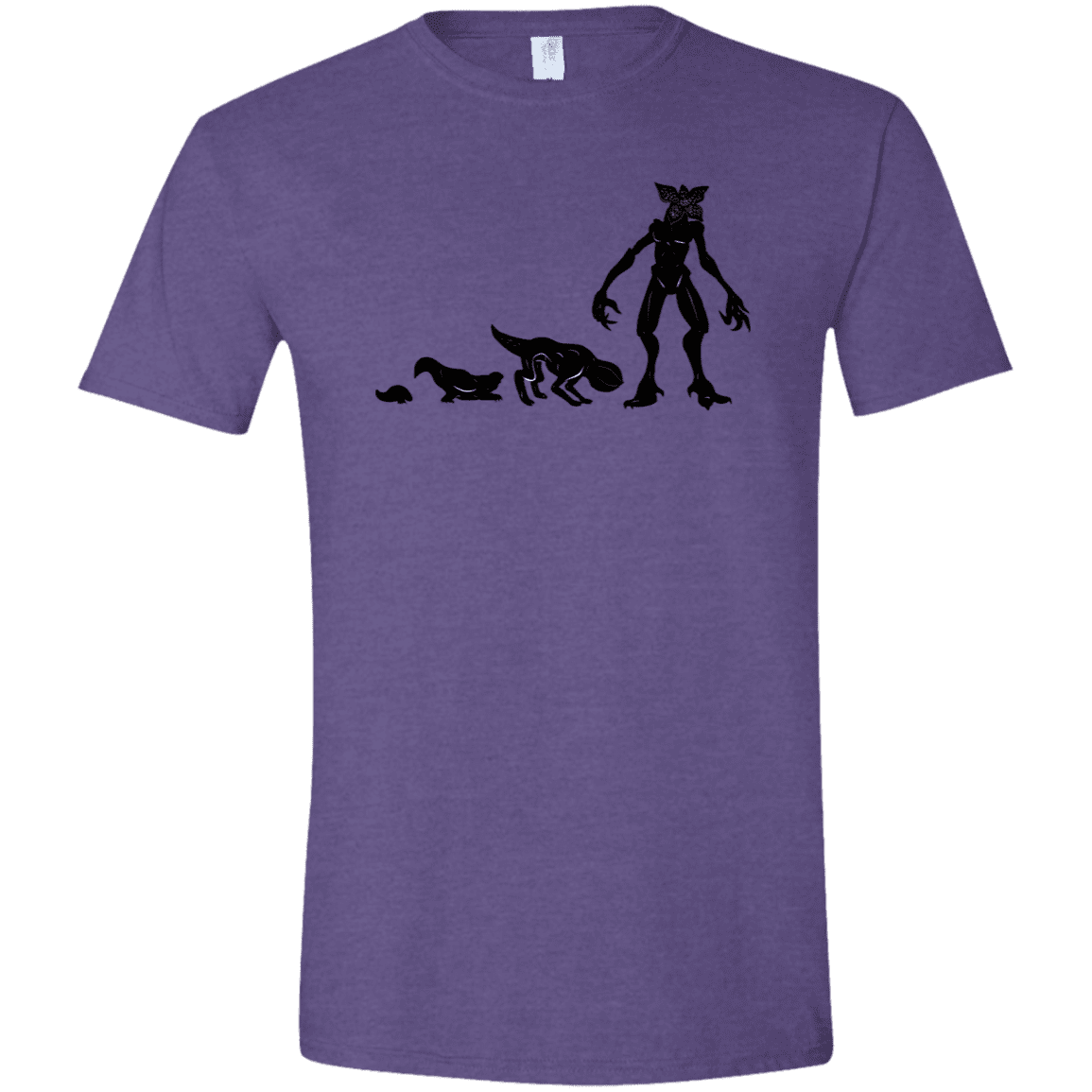 T-Shirts Heather Purple / S Demogorgon Evolution Men's Semi-Fitted Softstyle