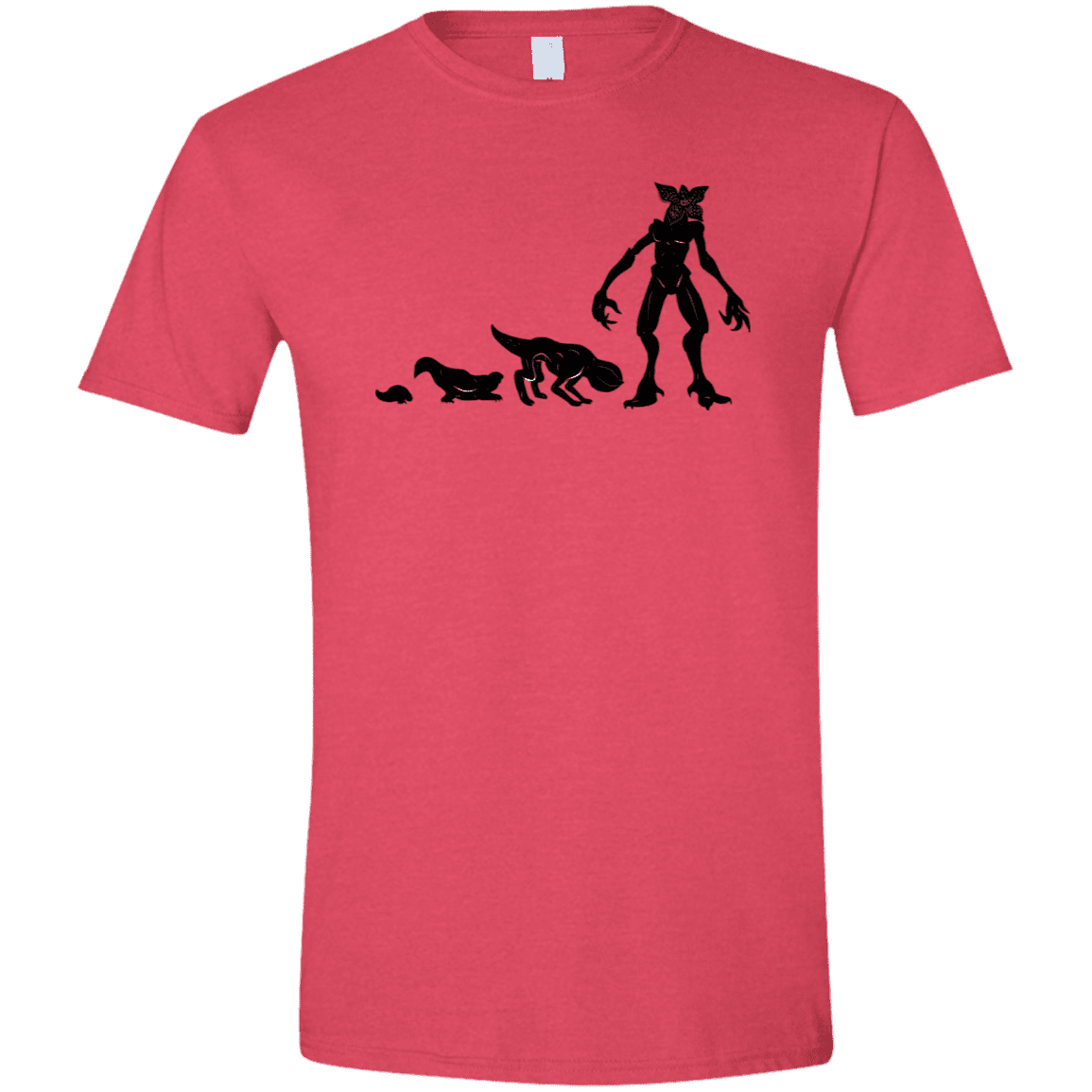 T-Shirts Heather Red / S Demogorgon Evolution Men's Semi-Fitted Softstyle