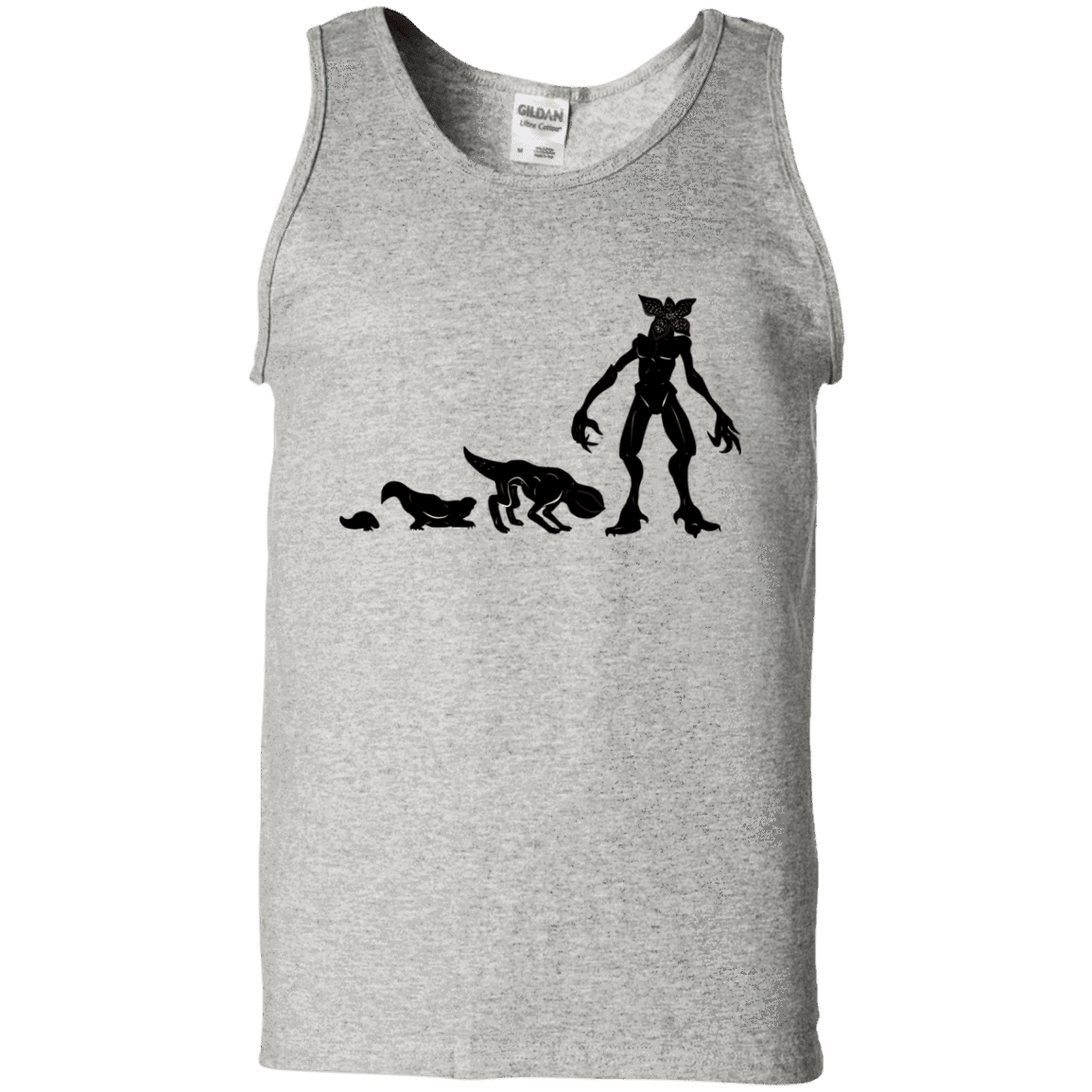 T-Shirts Ash / S Demogorgon Evolution Men's Tank Top