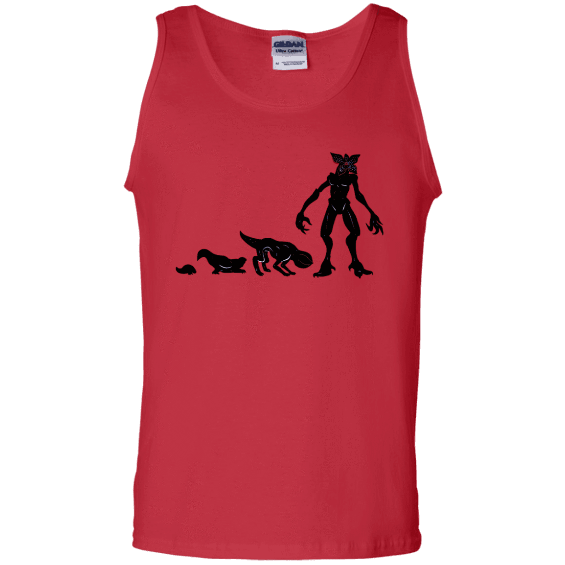 T-Shirts Red / S Demogorgon Evolution Men's Tank Top