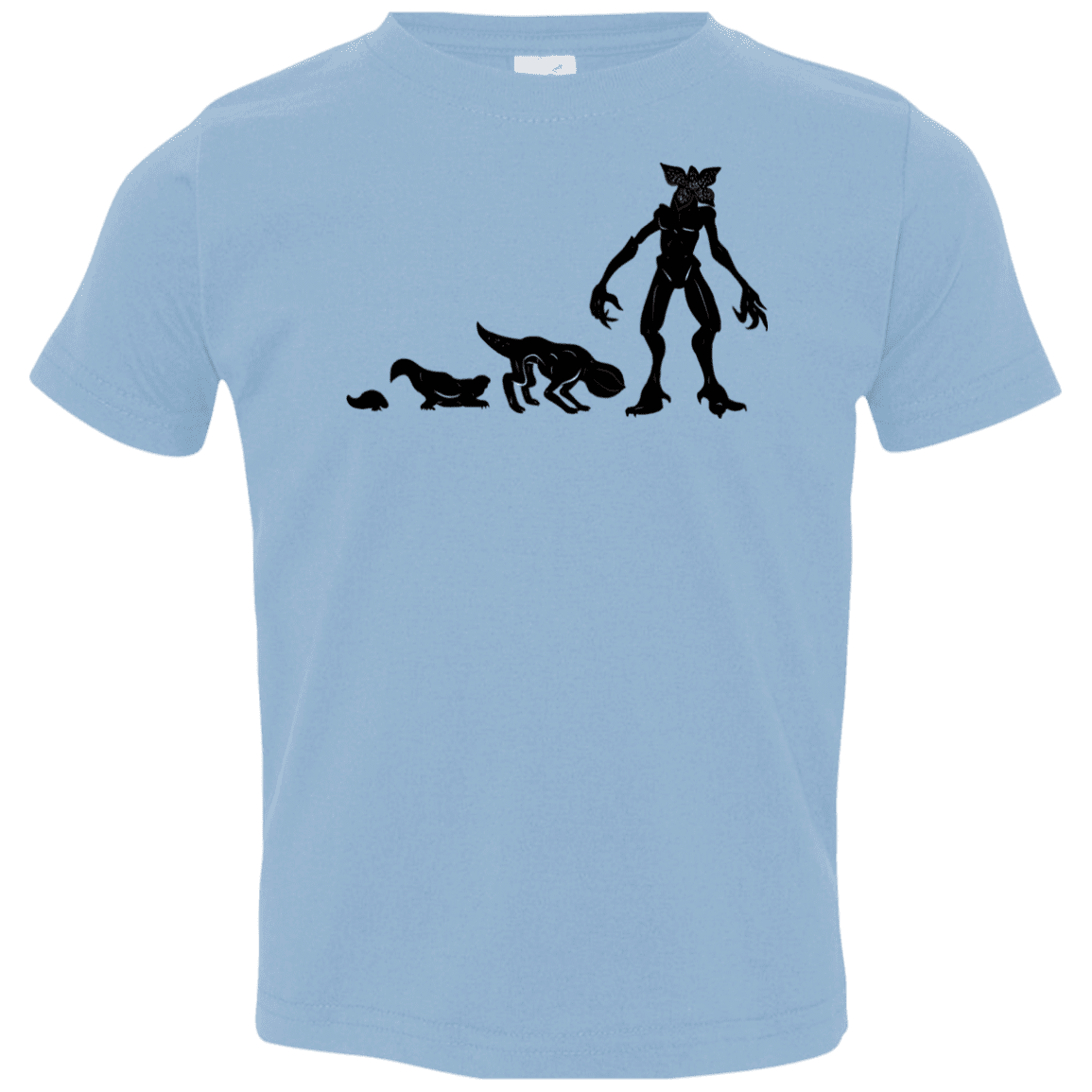 T-Shirts Light Blue / 2T Demogorgon Evolution Toddler Premium T-Shirt
