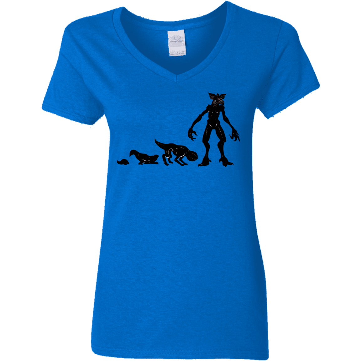 T-Shirts Royal / S Demogorgon Evolution Women's V-Neck T-Shirt