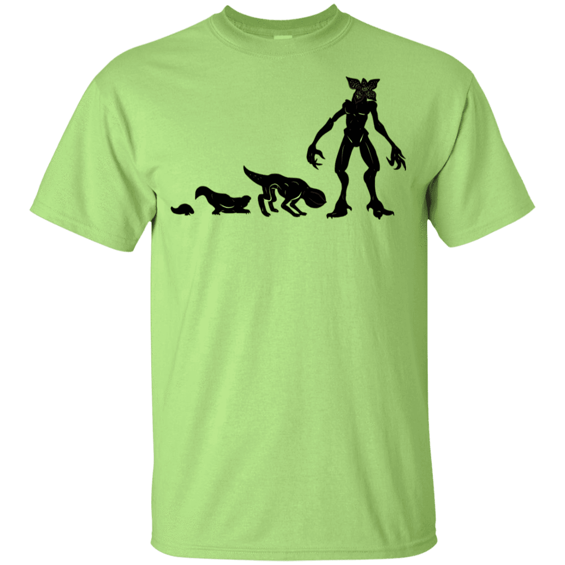 T-Shirts Mint Green / YXS Demogorgon Evolution Youth T-Shirt
