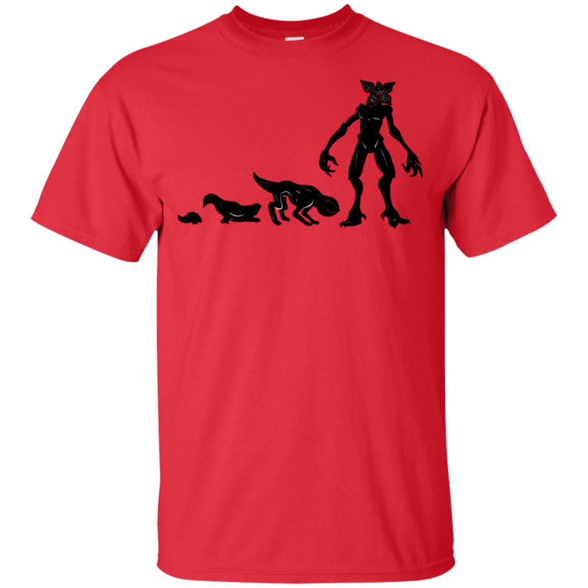 T-Shirts Red / YXS Demogorgon Evolution Youth T-Shirt
