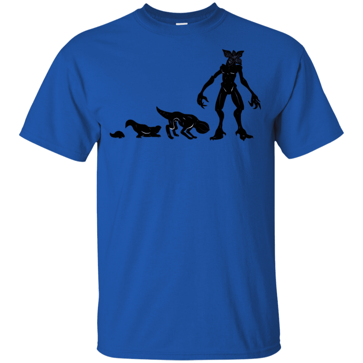T-Shirts Royal / YXS Demogorgon Evolution Youth T-Shirt