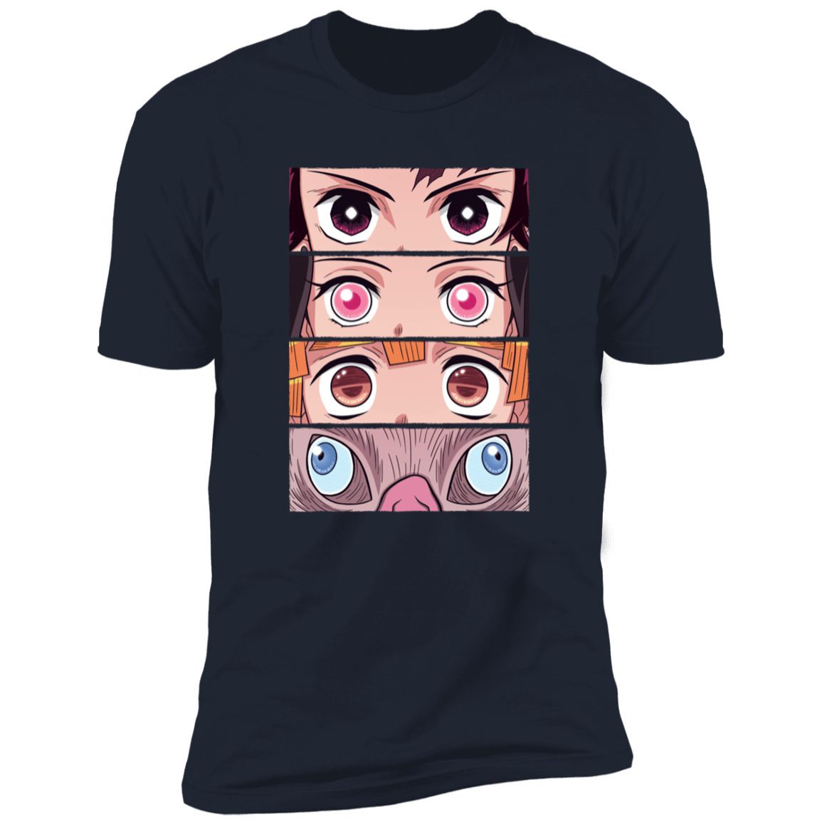 T-Shirts Midnight Navy / S Demon Eyes Men's Premium T-Shirt