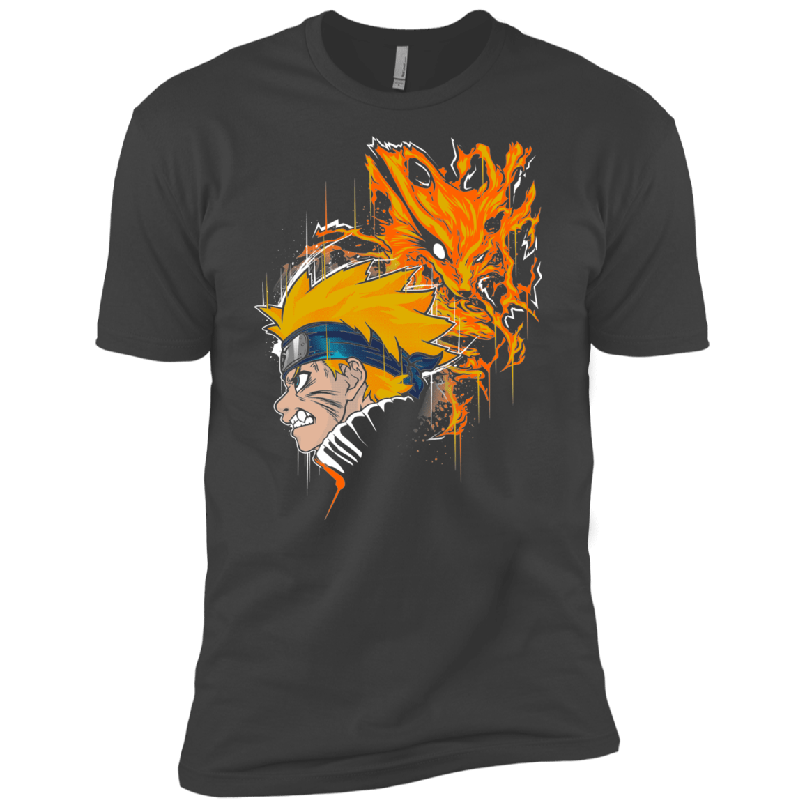 T-Shirts Heavy Metal / X-Small Demon Fox Men's Premium T-Shirt