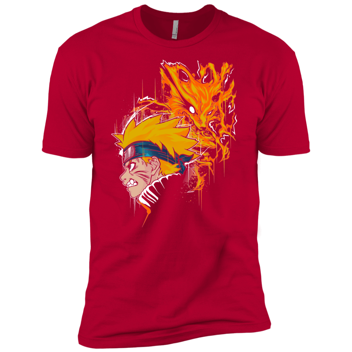 T-Shirts Red / X-Small Demon Fox Men's Premium T-Shirt