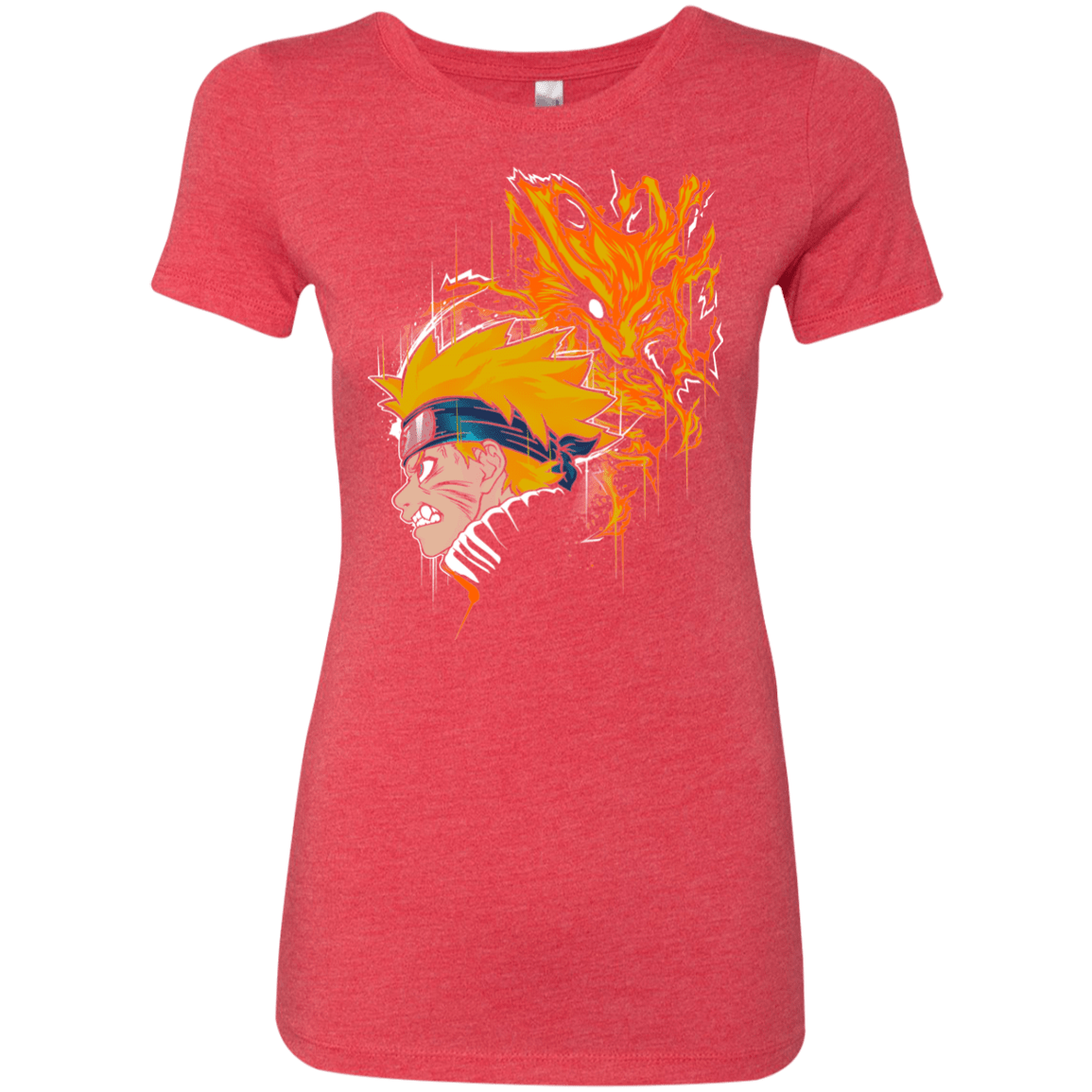 T-Shirts Vintage Red / S Demon Fox Women's Triblend T-Shirt