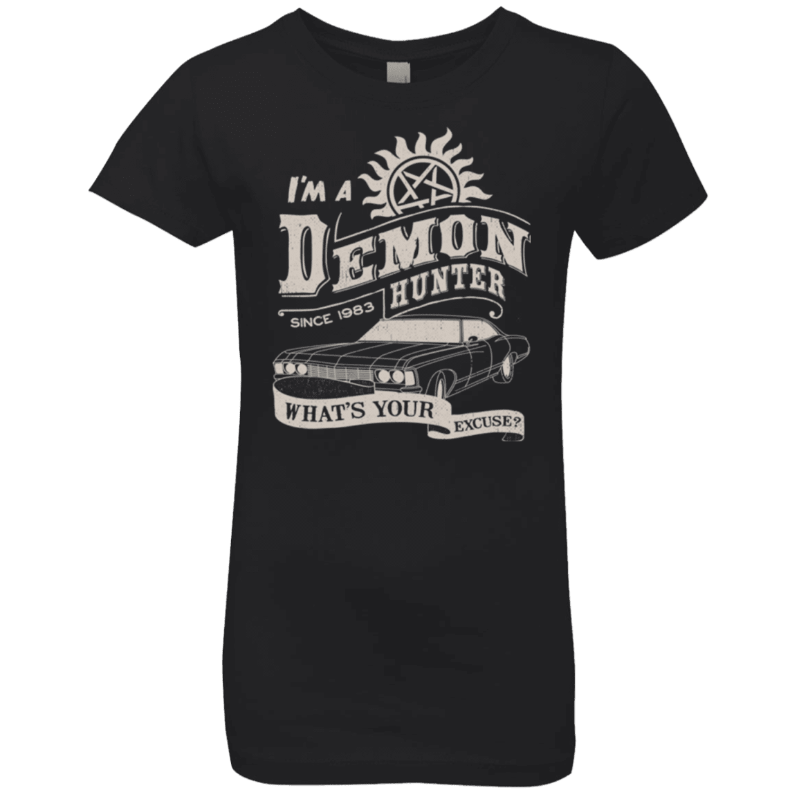 T-Shirts Black / YXS Demon Hunter (1) Girls Premium T-Shirt