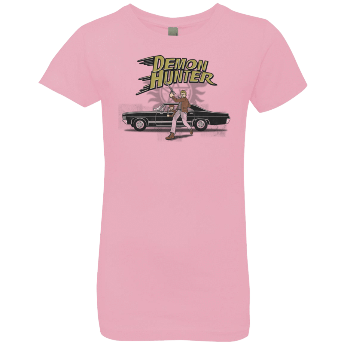 T-Shirts Light Pink / YXS Demon Hunter Girls Premium T-Shirt