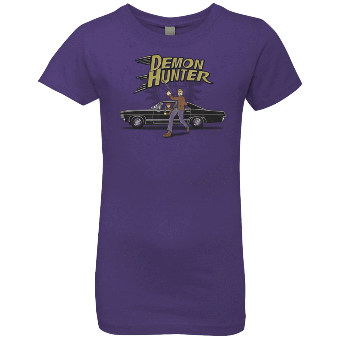 T-Shirts Purple Rush / YXS Demon Hunter Girls Premium T-Shirt