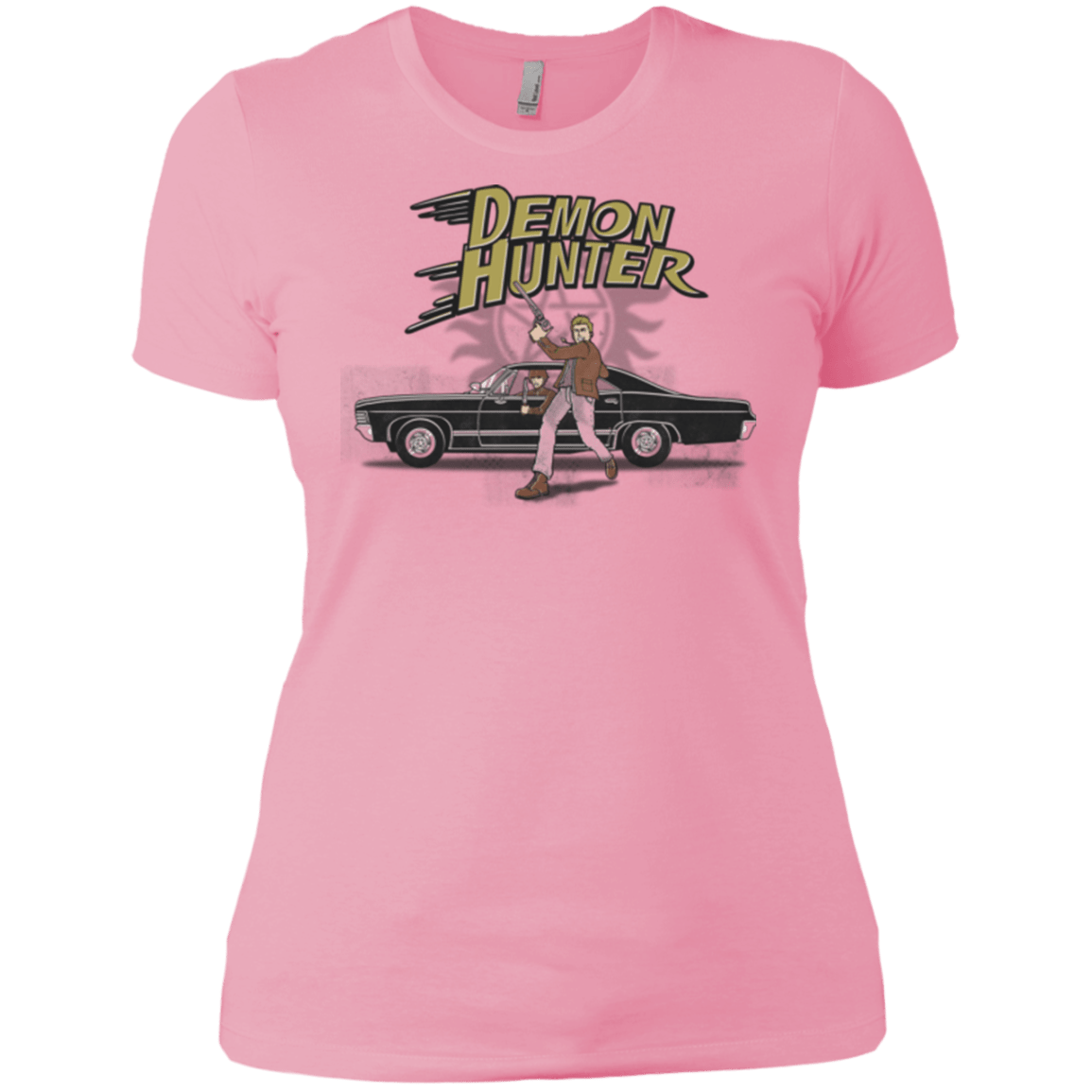 T-Shirts Light Pink / X-Small Demon Hunter Women's Premium T-Shirt