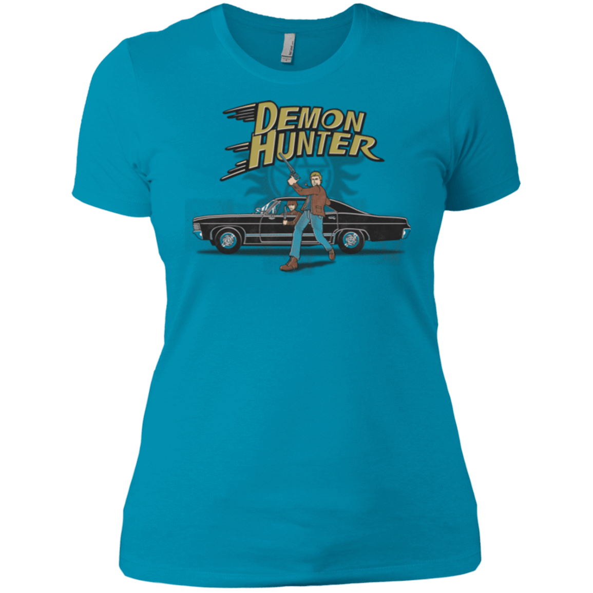 T-Shirts Turquoise / X-Small Demon Hunter Women's Premium T-Shirt