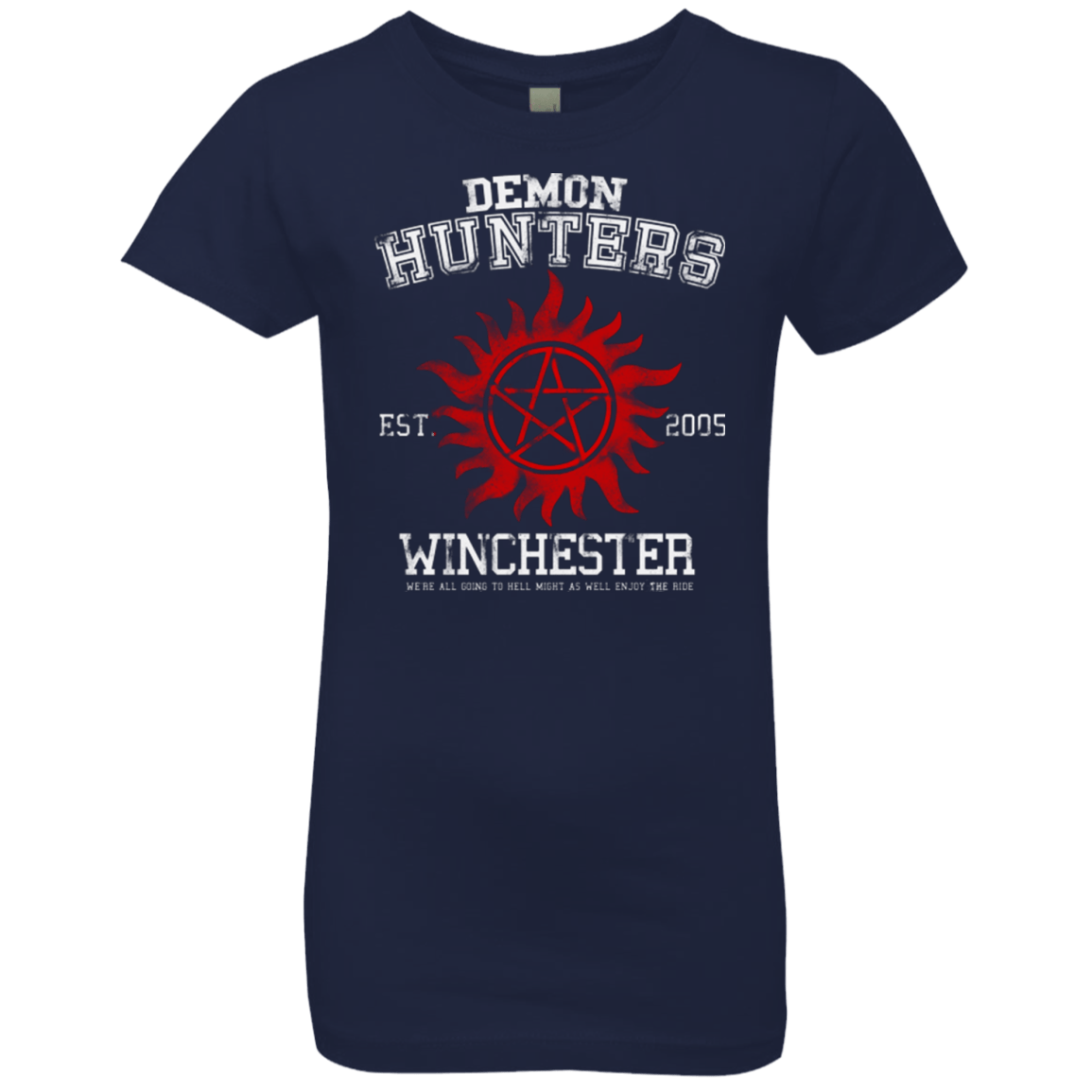 T-Shirts Midnight Navy / YXS Demon Hunters Girls Premium T-Shirt