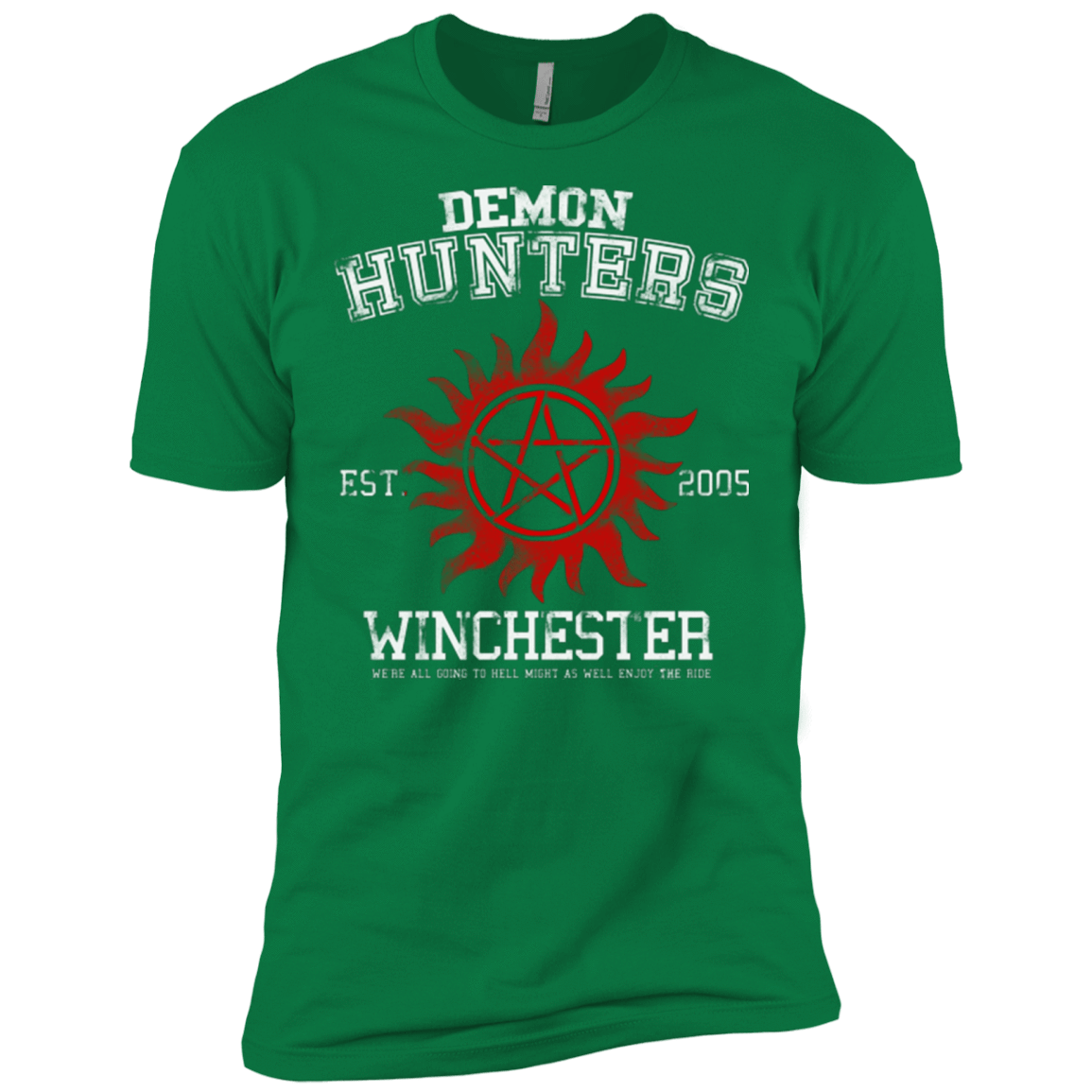 T-Shirts Kelly Green / X-Small Demon Hunters Men's Premium T-Shirt