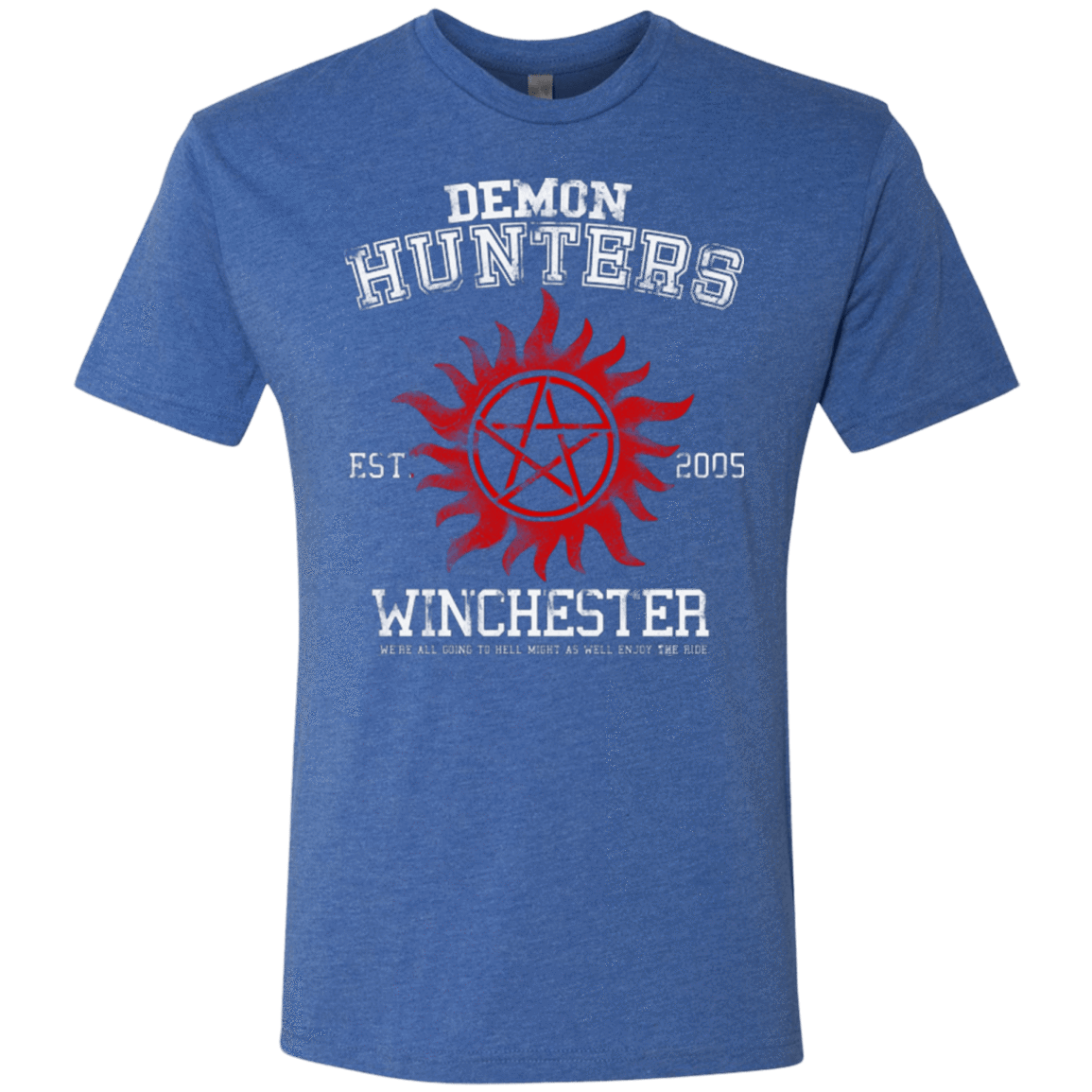 T-Shirts Vintage Royal / Small Demon Hunters Men's Triblend T-Shirt