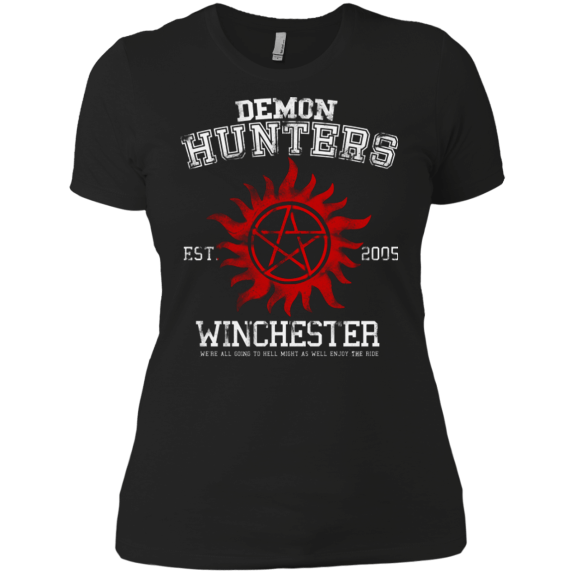 T-Shirts Black / X-Small Demon Hunters Women's Premium T-Shirt