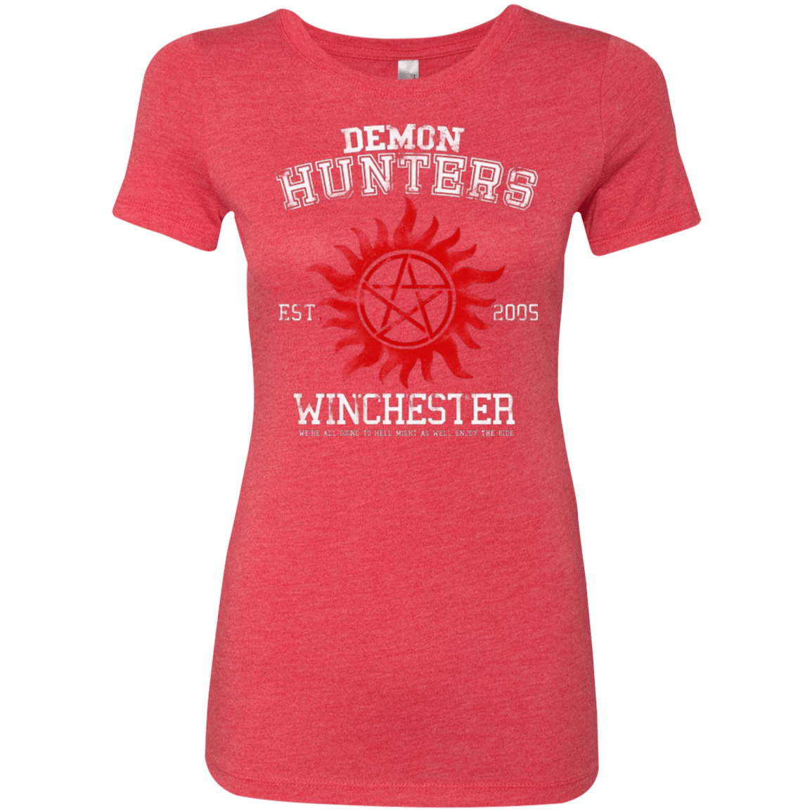 T-Shirts Vintage Red / Small Demon Hunters Women's Triblend T-Shirt