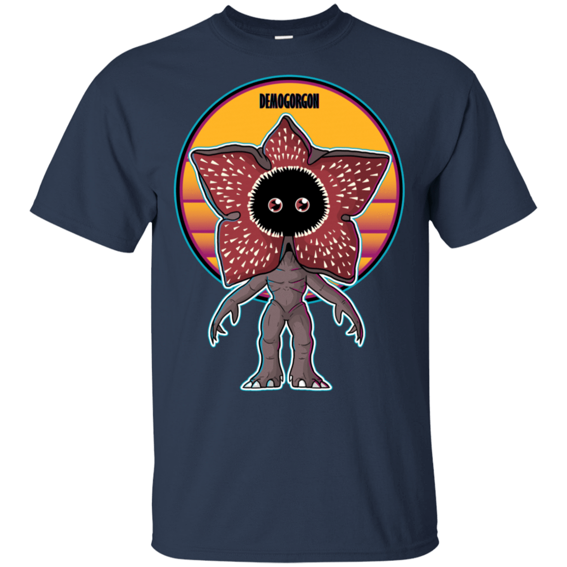 T-Shirts Navy / S Demon Pop T-Shirt