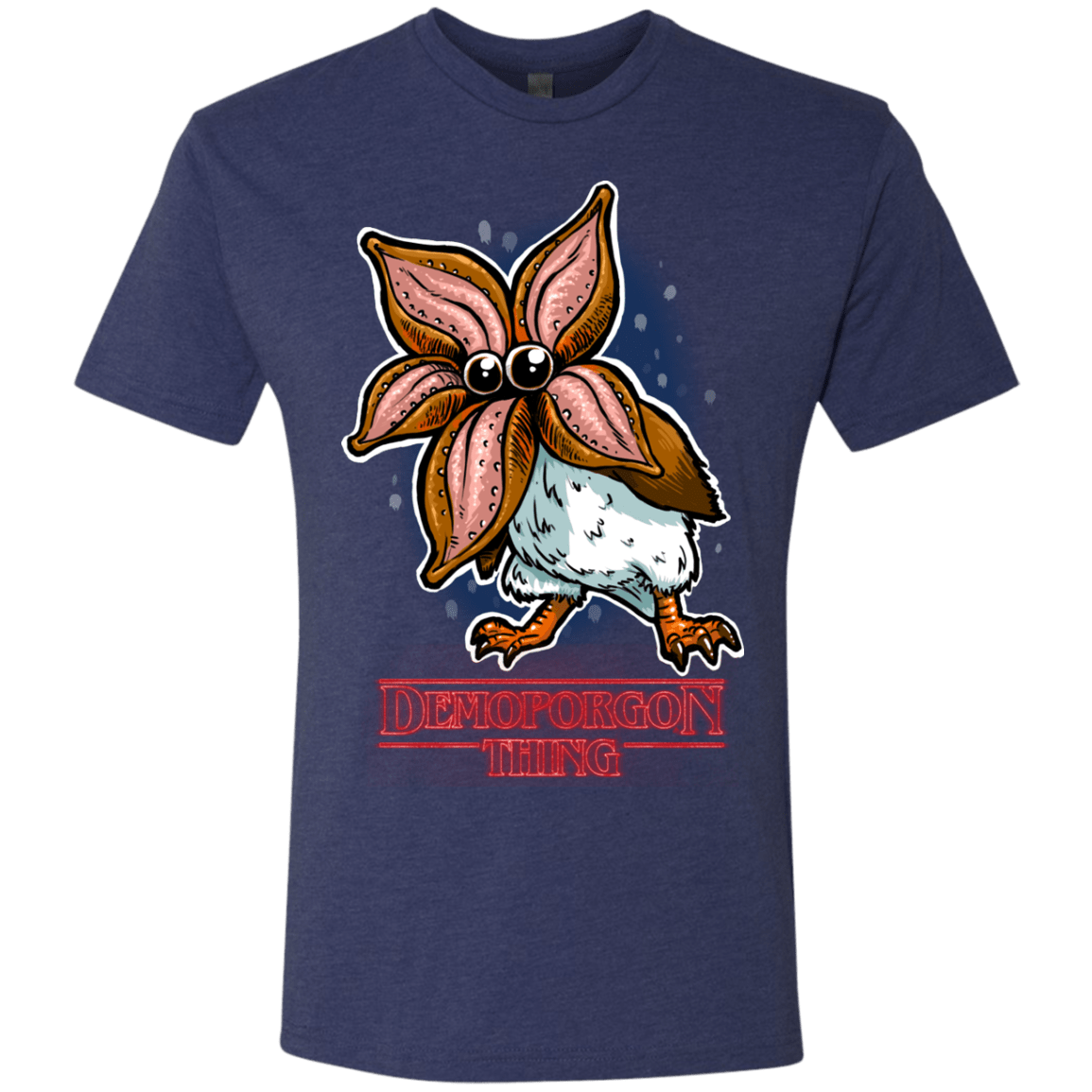 T-Shirts Vintage Navy / Small Demoporgon Men's Triblend T-Shirt