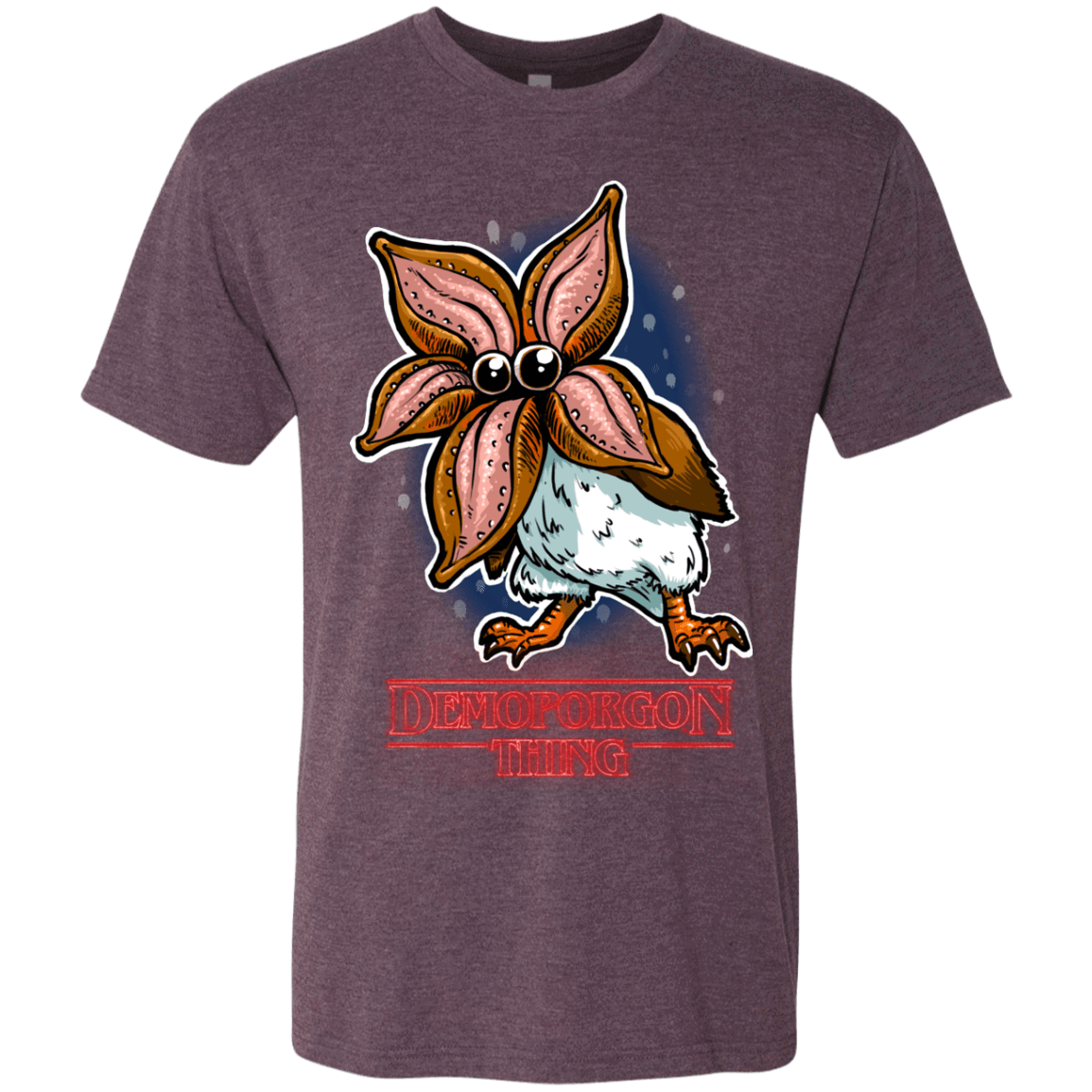 T-Shirts Vintage Purple / Small Demoporgon Men's Triblend T-Shirt