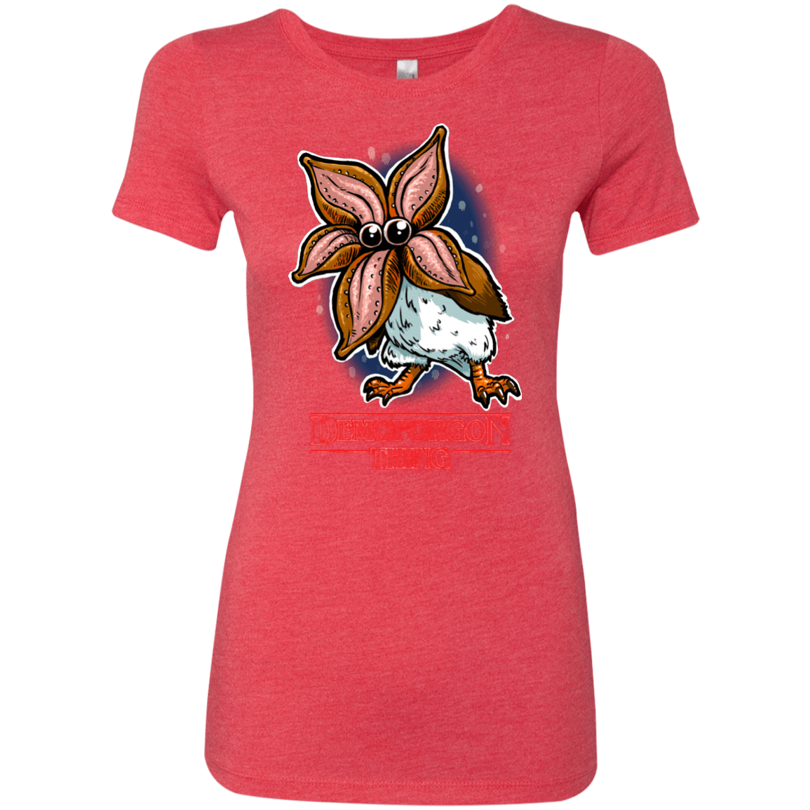 T-Shirts Vintage Red / Small Demoporgon Women's Triblend T-Shirt