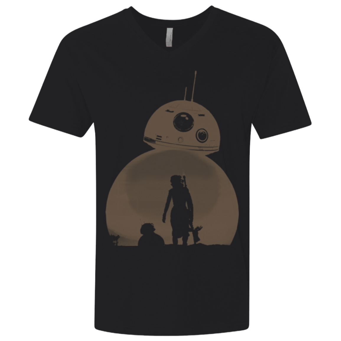 T-Shirts Black / X-Small Desert Men's Premium V-Neck