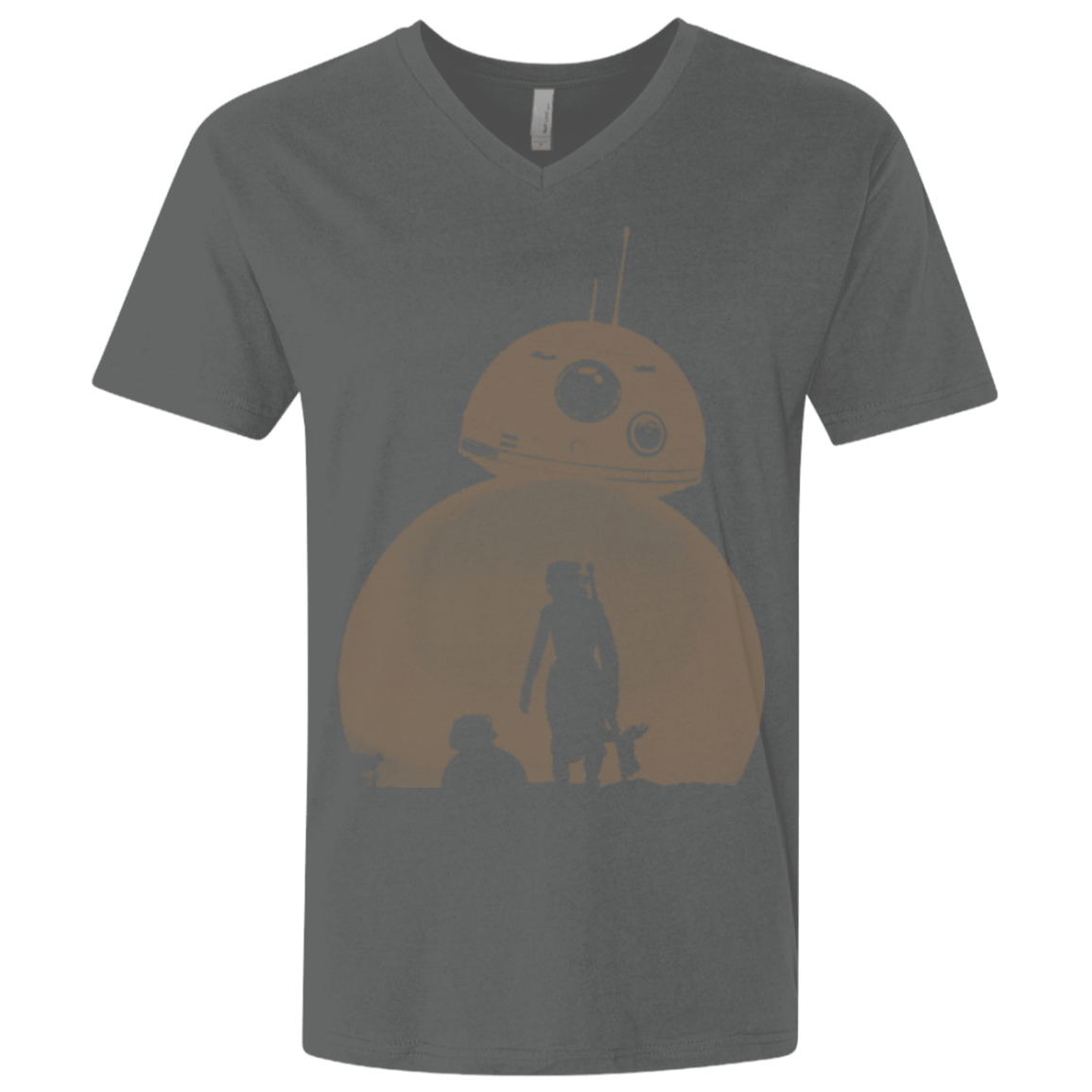 T-Shirts Heavy Metal / X-Small Desert Men's Premium V-Neck