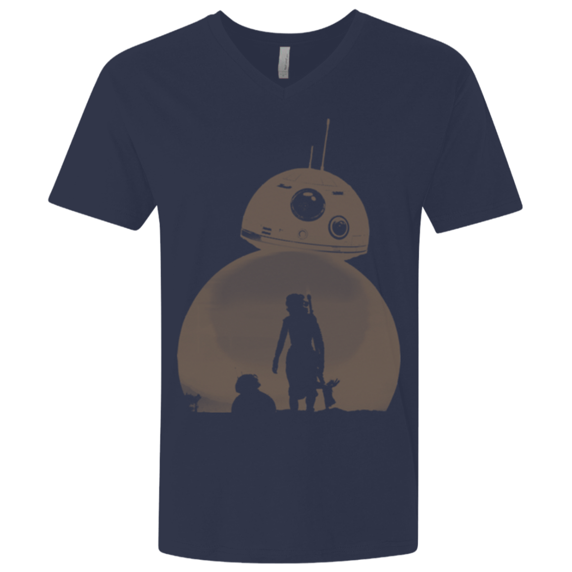 T-Shirts Midnight Navy / X-Small Desert Men's Premium V-Neck