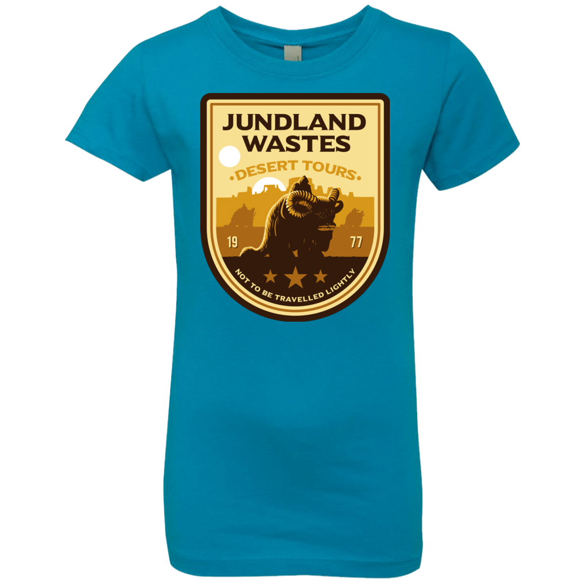 T-Shirts Turquoise / YXS Desert Tours Girls Premium T-Shirt