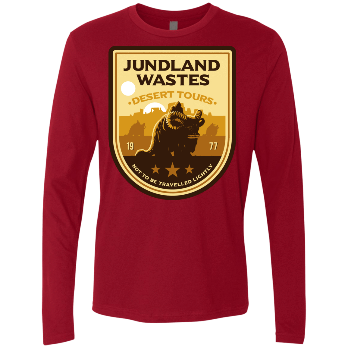 T-Shirts Cardinal / Small Desert Tours Men's Premium Long Sleeve