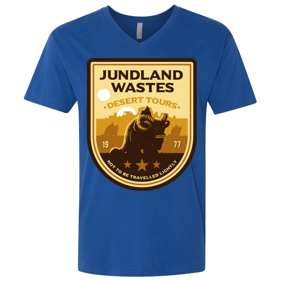 T-Shirts Royal / X-Small Desert Tours Men's Premium V-Neck