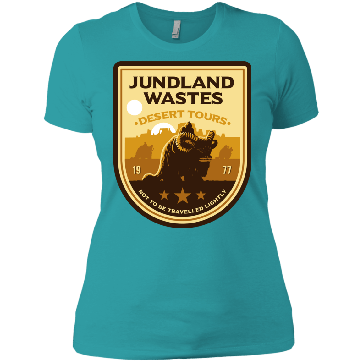 T-Shirts Tahiti Blue / X-Small Desert Tours Women's Premium T-Shirt