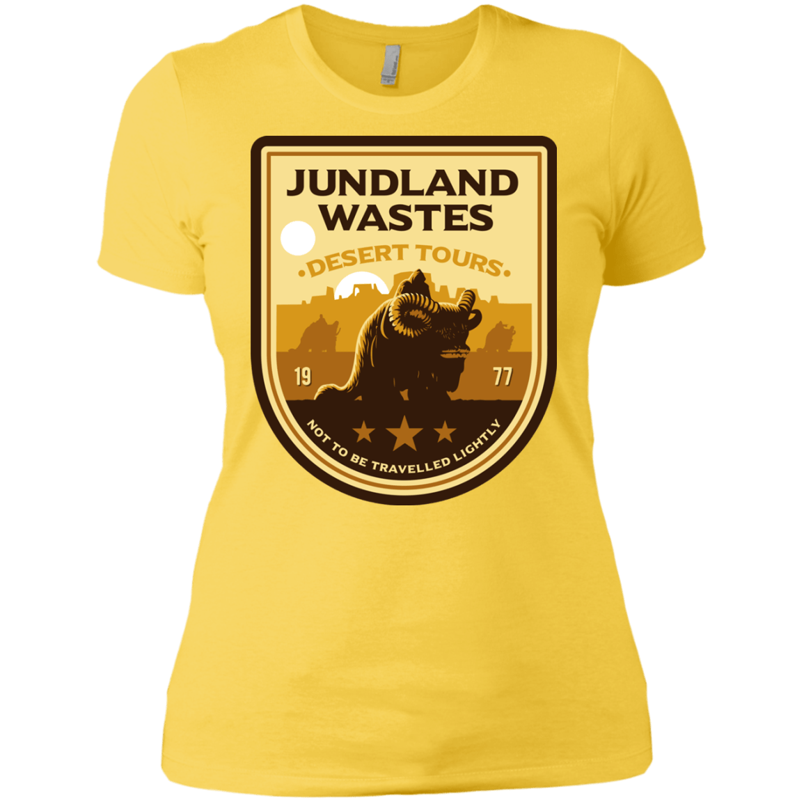 T-Shirts Vibrant Yellow / X-Small Desert Tours Women's Premium T-Shirt