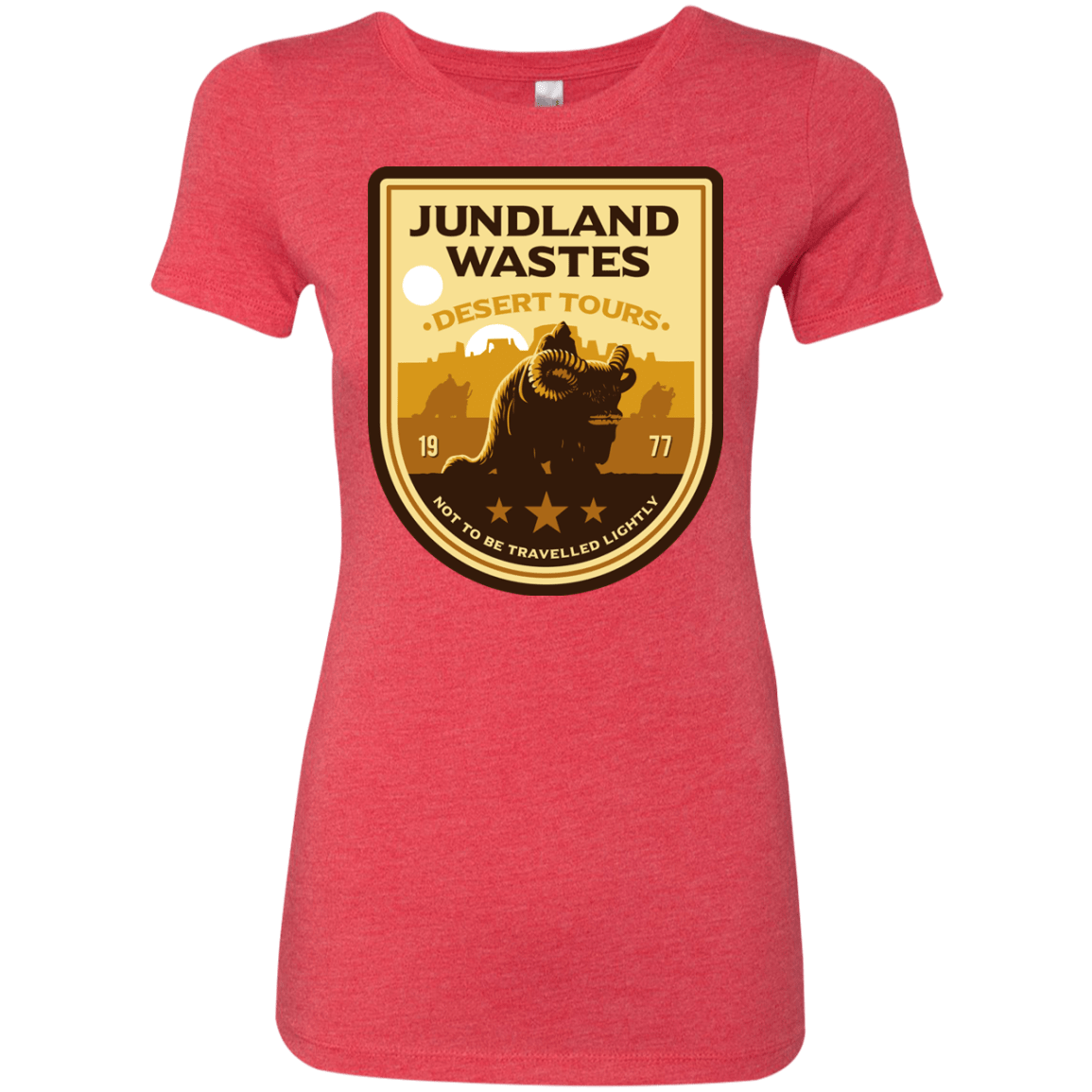 T-Shirts Vintage Red / Small Desert Tours Women's Triblend T-Shirt