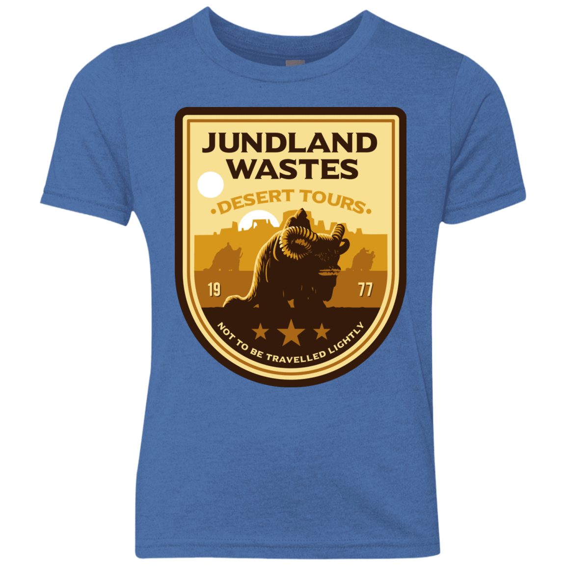 T-Shirts Vintage Royal / YXS Desert Tours Youth Triblend T-Shirt